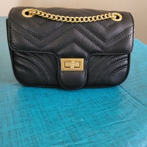 Ltl london faux leather crossbody Bella bag